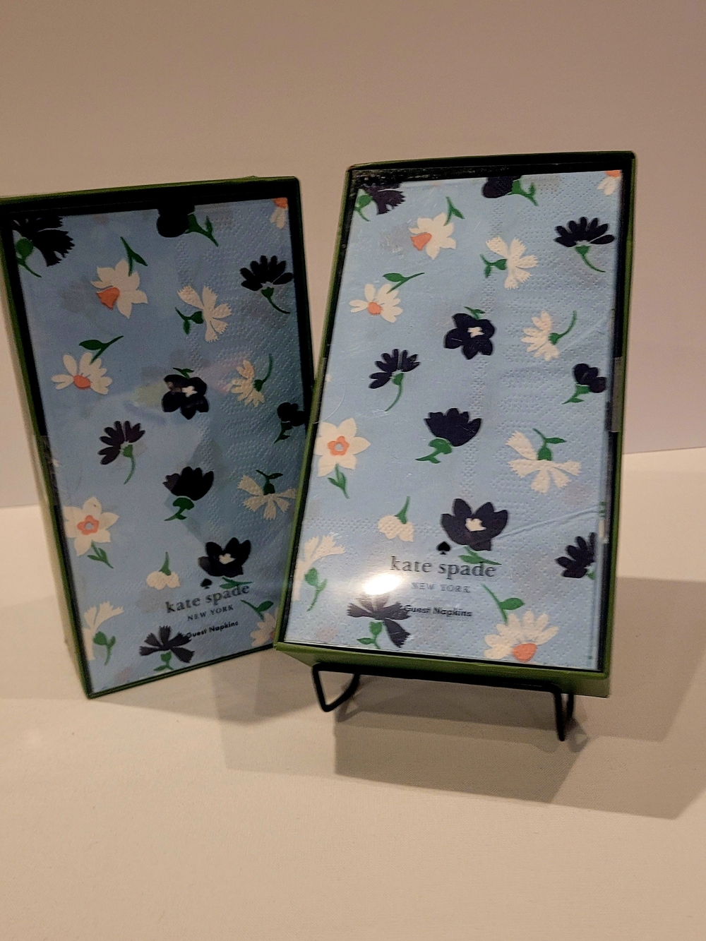 Kate Spade Blue Floral Guest Napkins